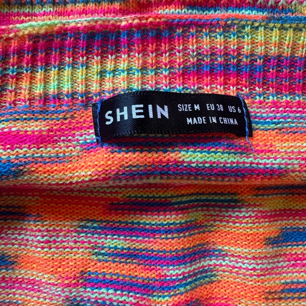Colorful Knit Halter Top - Picture 2 of 3